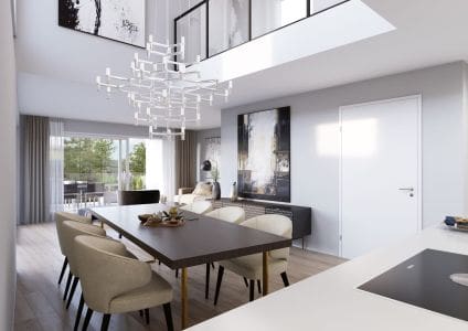 Innenraum Visualisierung Wohnung MFH Holderbank Immobilien Visualisierung Innenraum Wohnung MFH Holderbank