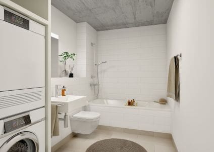 3D Visualisierung Badezimmer Wohnhaus 3D Visualisierung Badezimmer Wohnhaus