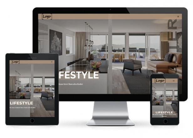 Immobilien Theme Website Immobilien Theme Webseite